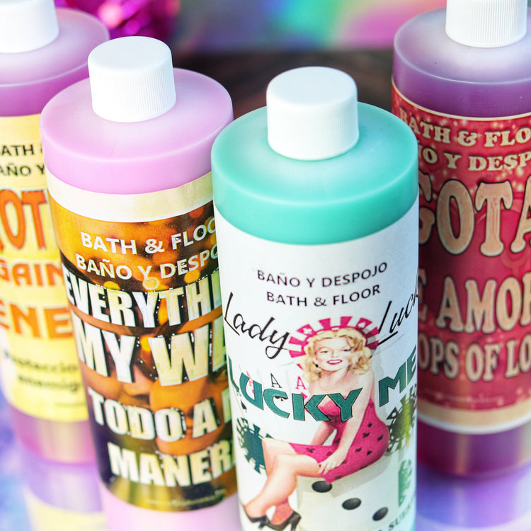 Spiritual Bath & Floor Wash for Love, Protection and Luck – 16 oz