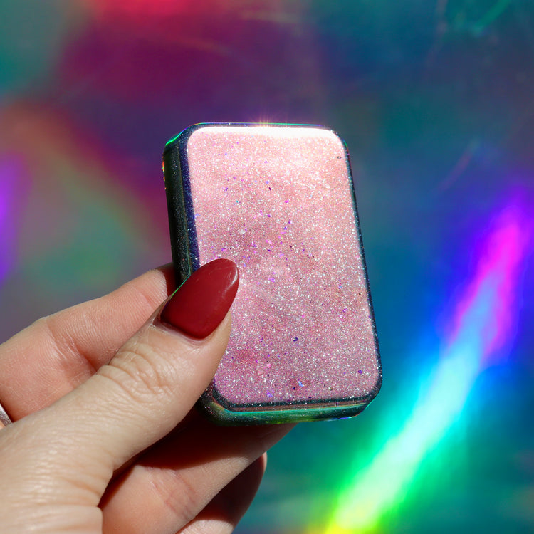 Orgonite EMF Blocker: Shungite, Selenite & Tourmaline Cell Phone Accessory (Copy)