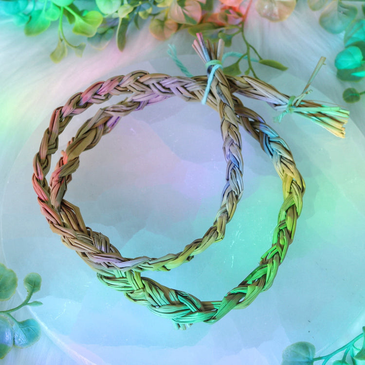 30" Sweetgrass Braid – Sacred Purification & Blessing Herb