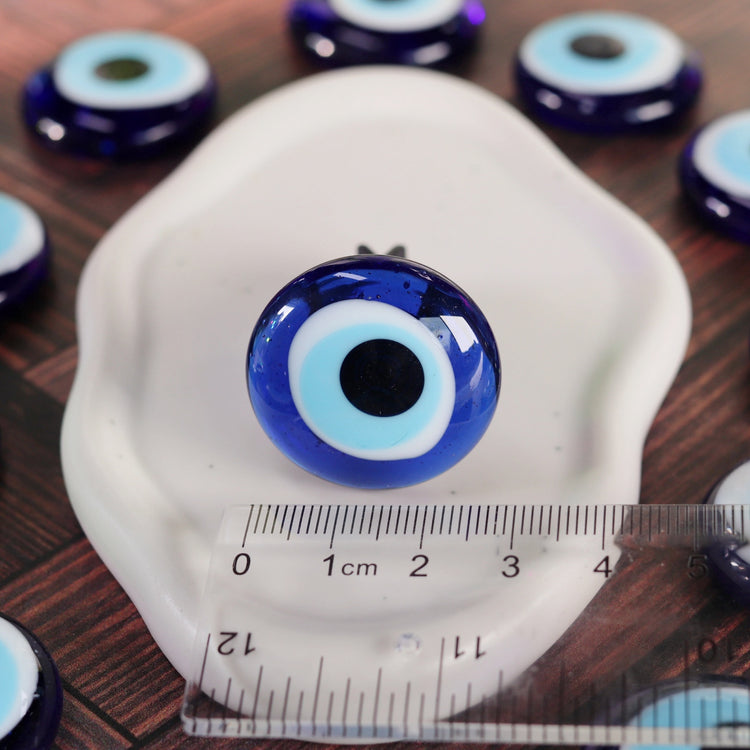 Glass Evil Eye Car Vent Clip: Protection & Positive Energy