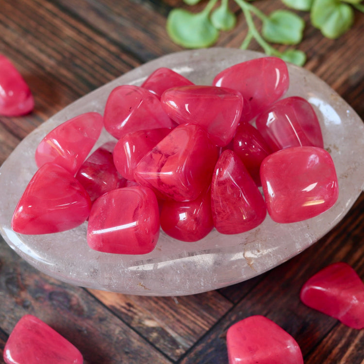 Cherry Quartz Tumble Pocket Crystal