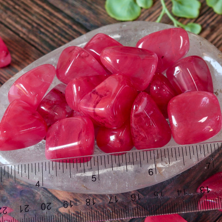 Cherry Quartz Tumble Pocket Crystal