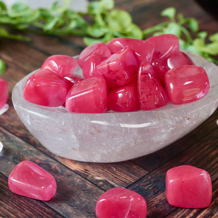 Cherry Quartz Tumble Pocket Crystal