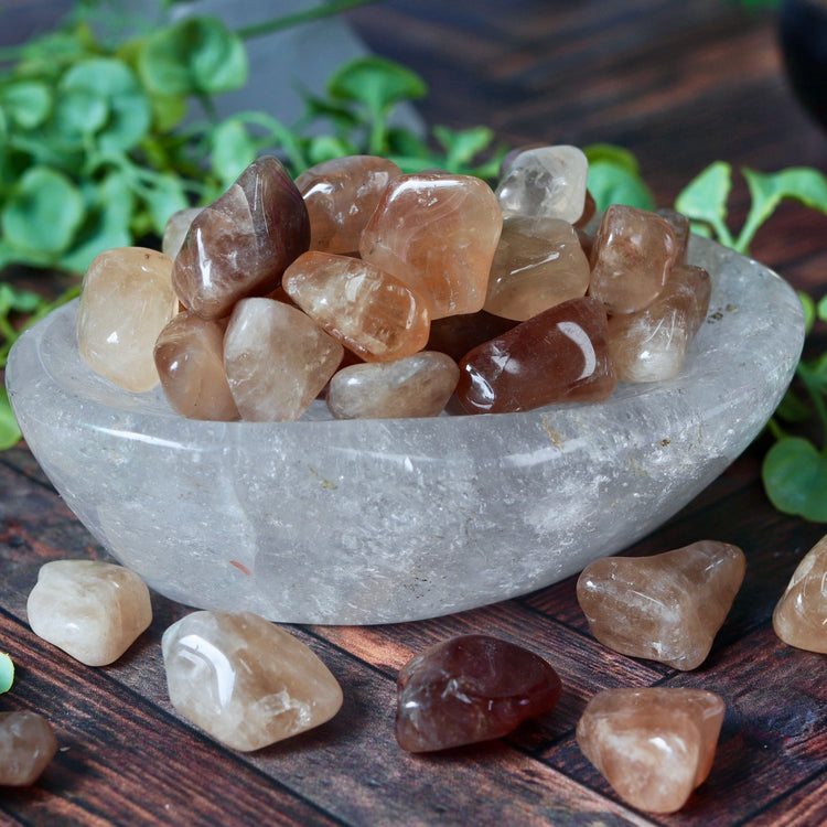 Natural Citrine Tumble Pocket Crystal