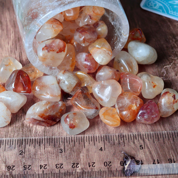 Golden Healer Quartz Tumbled Pocket Crystal