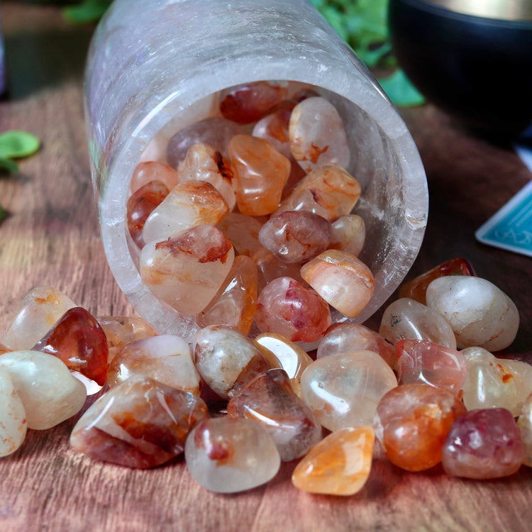Golden Healer Quartz Tumbled Pocket Crystal