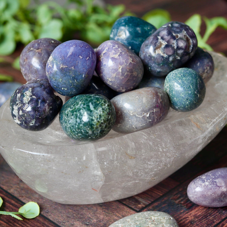 Grape Agate Tumble Pocket Crystal