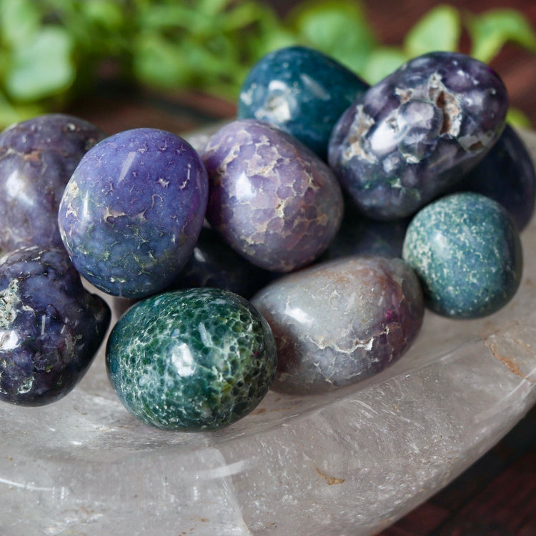 Grape Agate Tumble Pocket Crystal