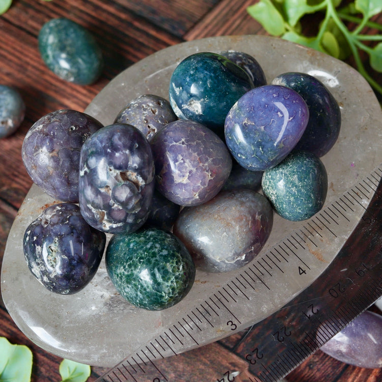 Grape Agate Tumble Pocket Crystal