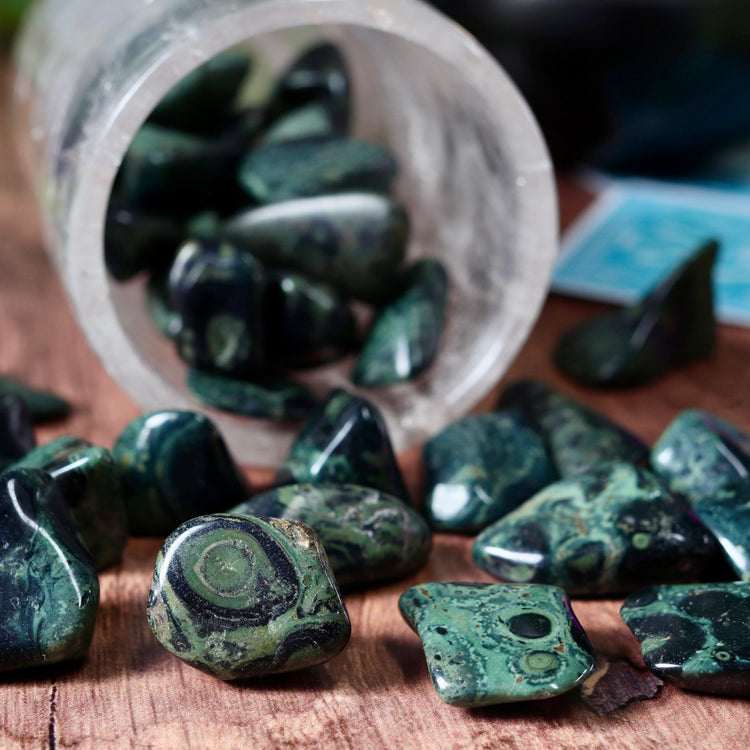 Kambaba Jasper Tumble Pocket Crystal