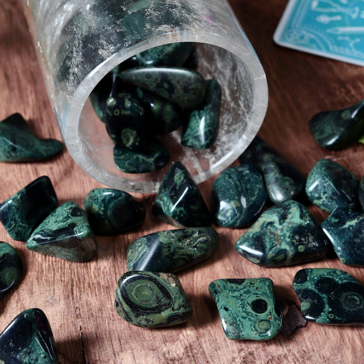 Kambaba Jasper Tumble Pocket Crystal