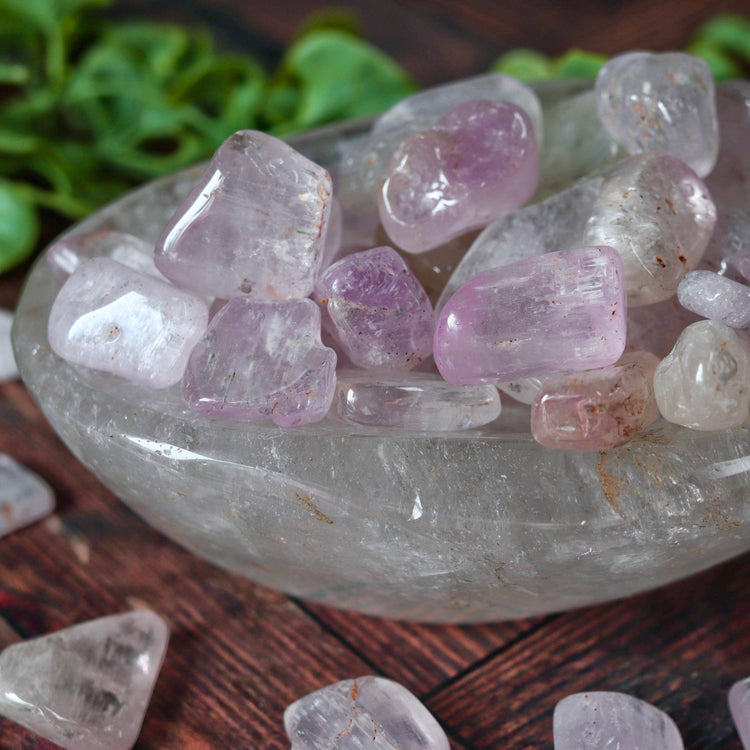 Kunzite Tumble Pocket Crystal