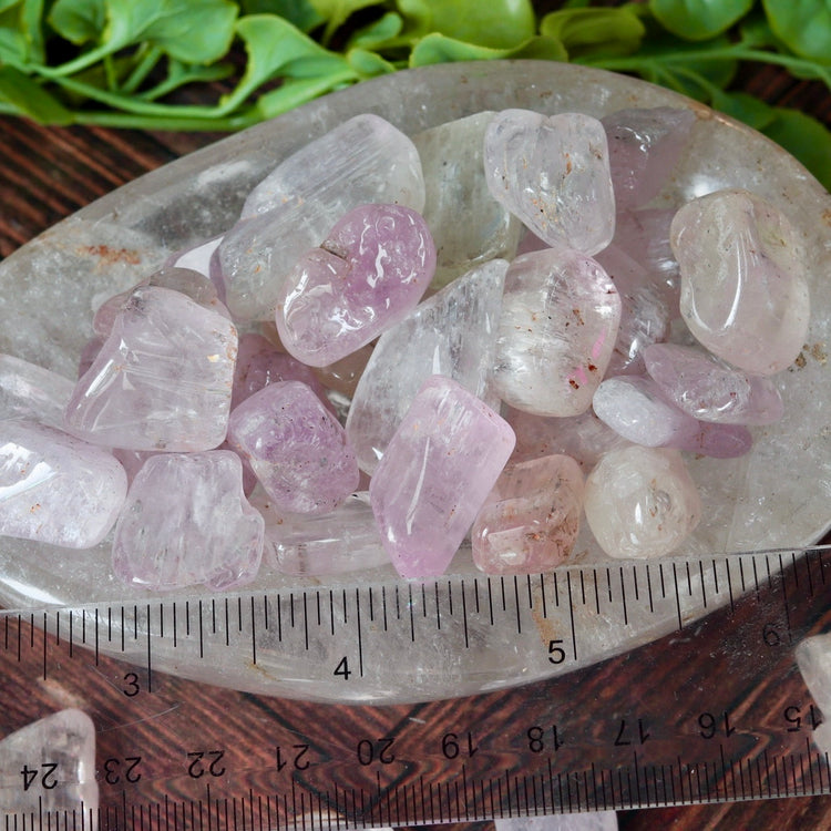 Kunzite Tumble Pocket Crystal