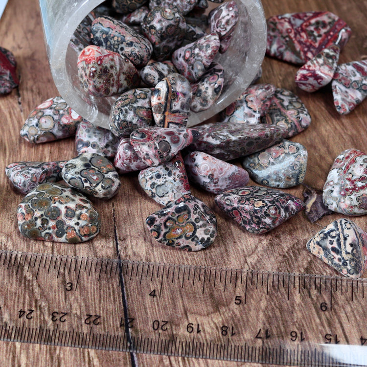 Leopard Skin Jasper Tumble Pocket Crystal