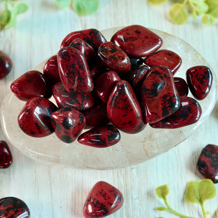 Mahogany Obsidian Tumble Pocket Crystal