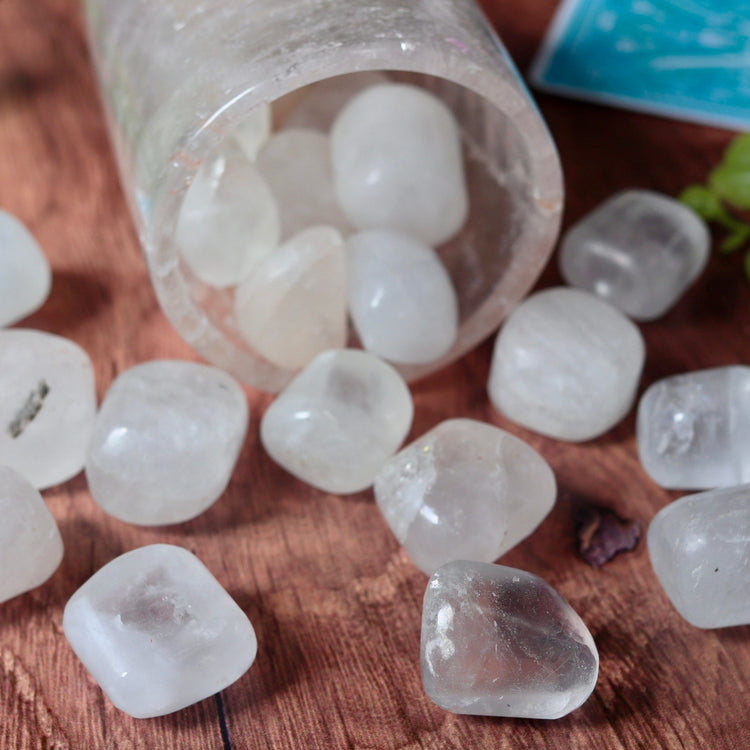 Phantom Quartz Tumbled Polished Pocket Crystal