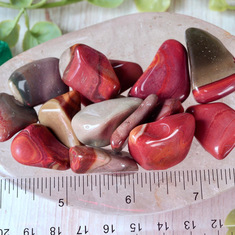Polychrome Jasper Polished Tumbled Pocket Crystal