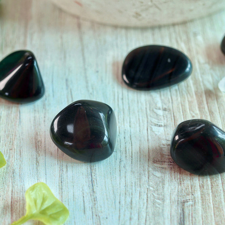 Rainbow Obsidian Tumble Pocket Crystal