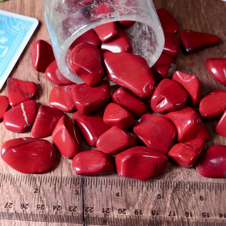 Red Jasper Tumble Pocket Crystal