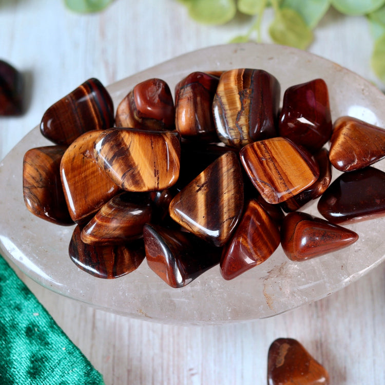 Tigers Eye Tumbled Pocket Crystal