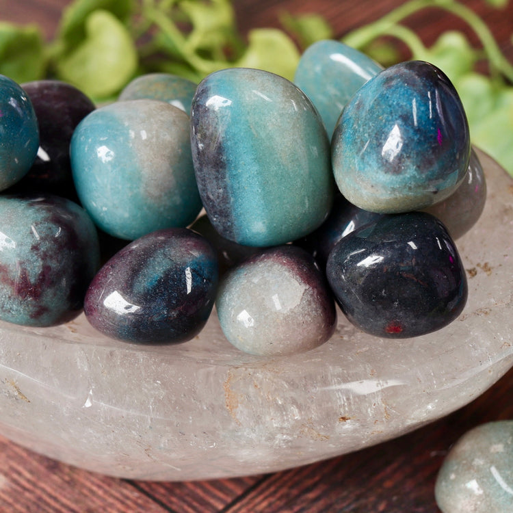 Rare Trolleite Tumbled Pocket Stones - Quantum Leap in Spiritual Growth, Healing Energy, Manifestation Crystal for Peace & Clarity