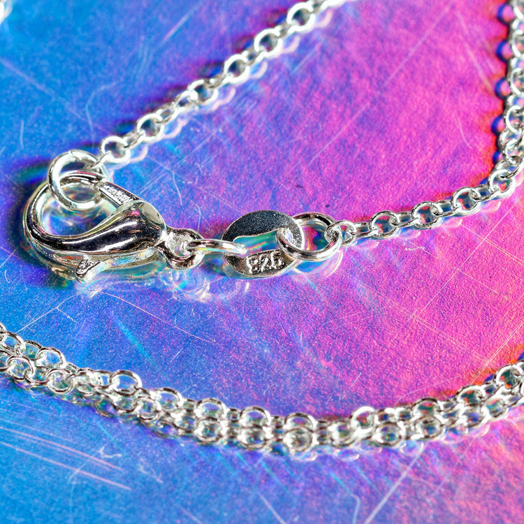 Orgonite Pendant Necklace with Shungite, Quartz & Blue Sapphire