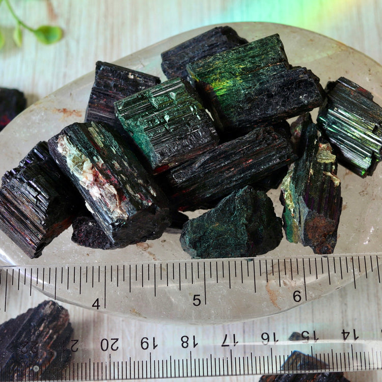 Rough Black Tourmaline Raw Pocket Crystal