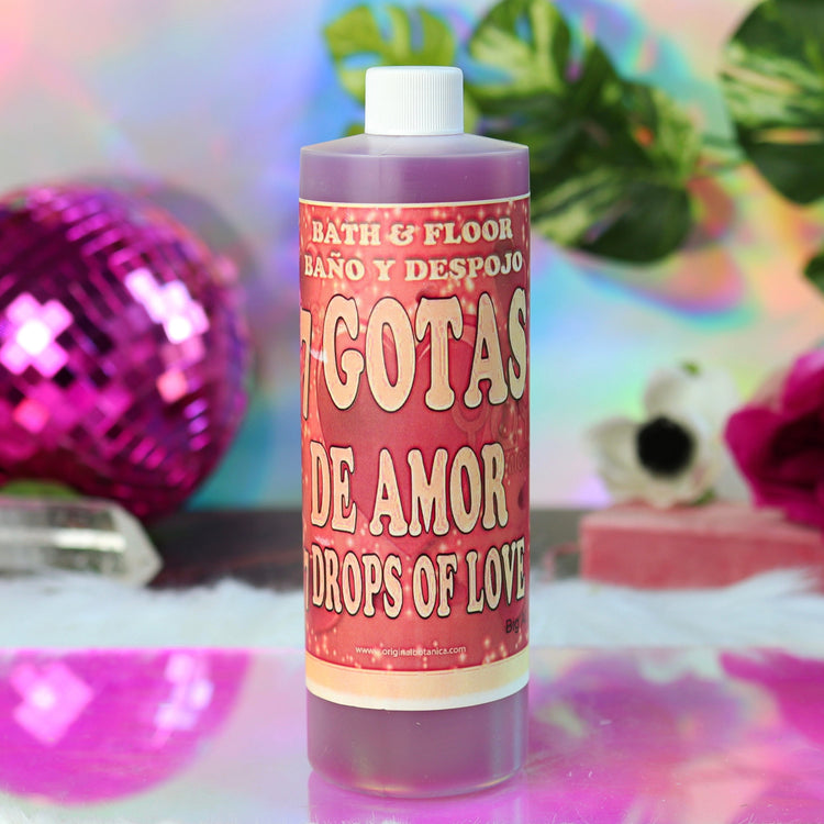 Spiritual Bath &amp; Floor Wash for Love, Protection and Luck – 16 oz