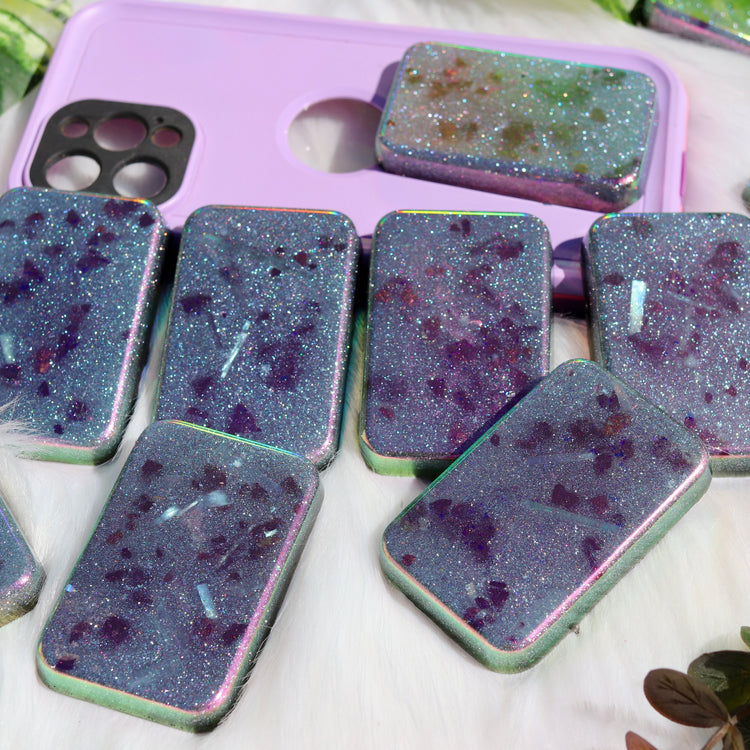 Orgonite EMF Blocker: Shungite, Selenite & Tourmaline Cell Phone Accessory (Copy)