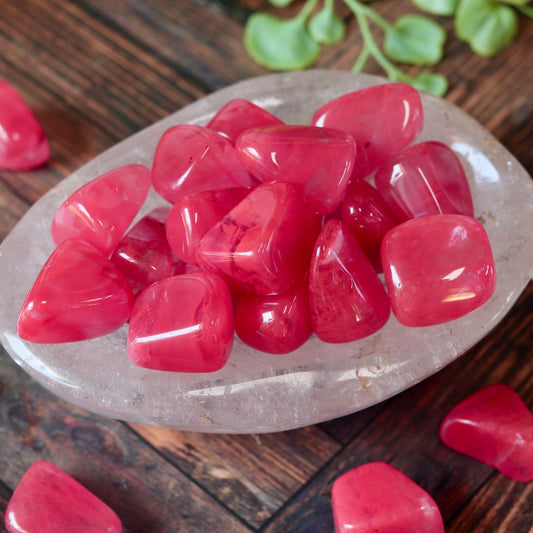 Cherry Quartz Tumble Pocket Crystal