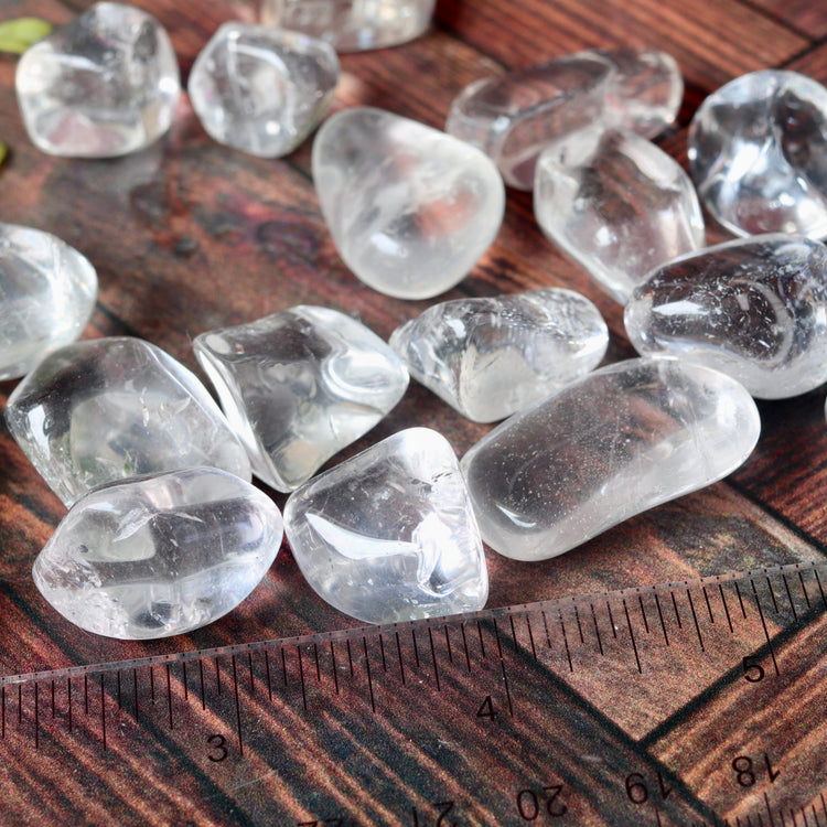 Clear Quartz Tumble Pocket Crystal