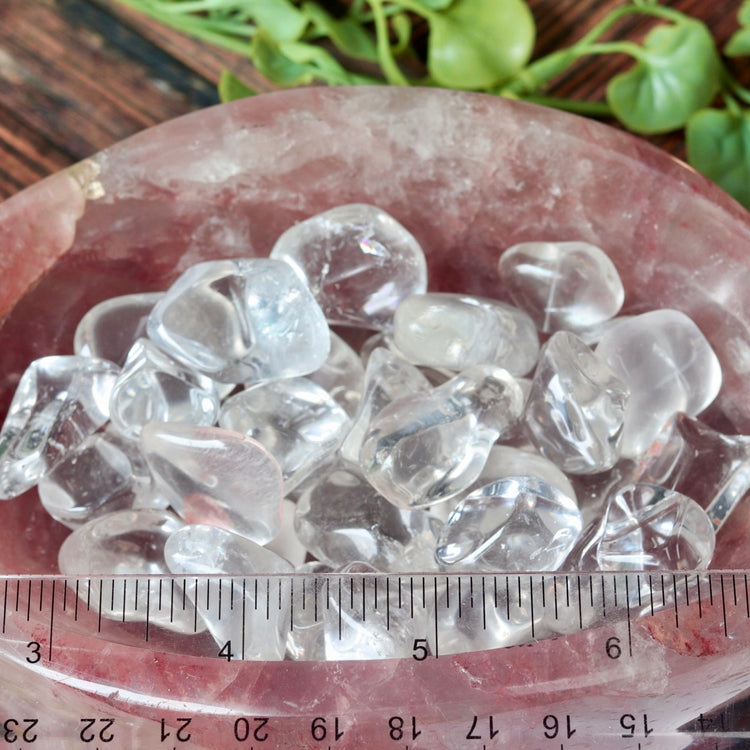 Clear Quartz Tumble Pocket Crystal