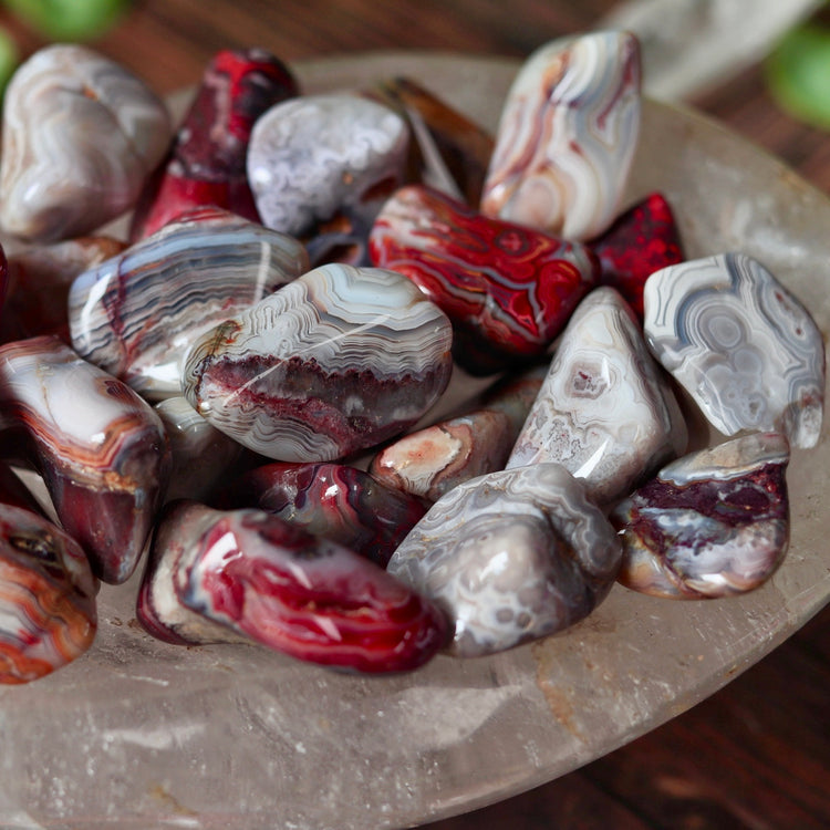 Crazy Lace Agate Tumbled Pocket Crystal