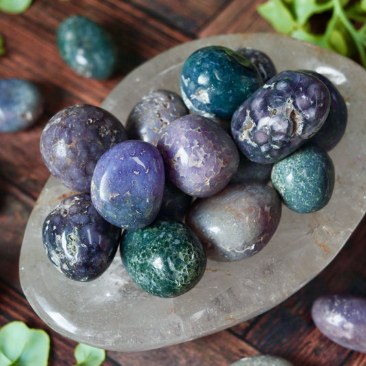 Grape Agate Tumble Pocket Crystal