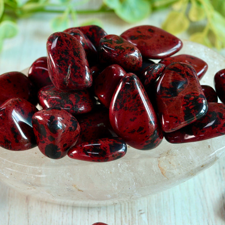 Mahogany Obsidian Tumble Pocket Crystal