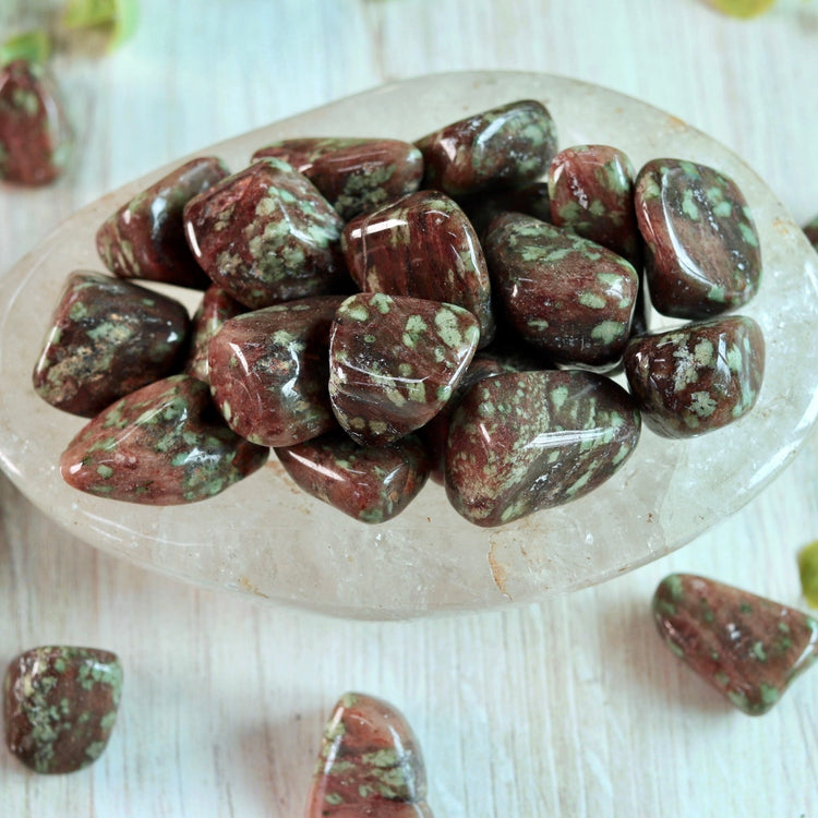 Nundoorite Polished Tumbled Pocket Stone Crystal