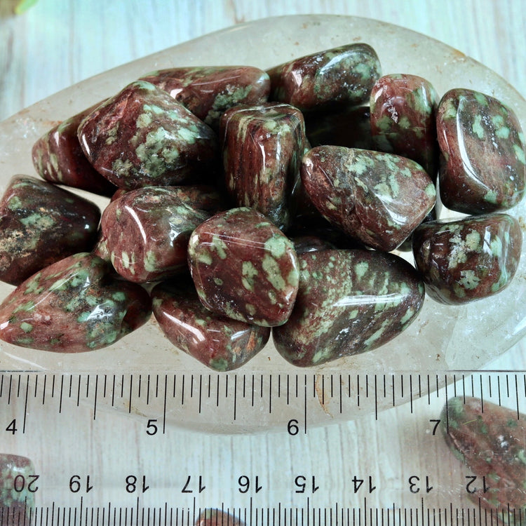 Nundoorite Polished Tumbled Pocket Stone Crystal