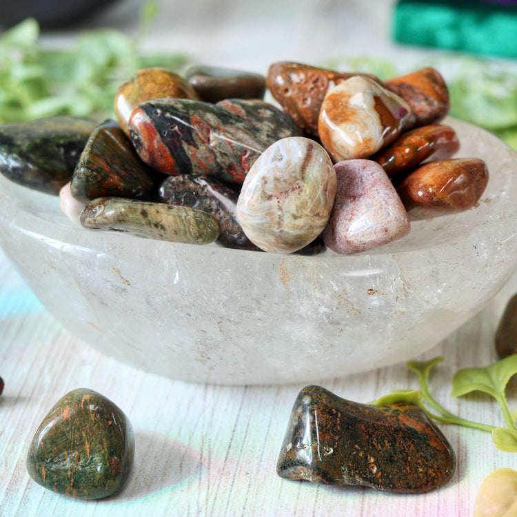 Ocean Jasper Tumble Pocket Crystal