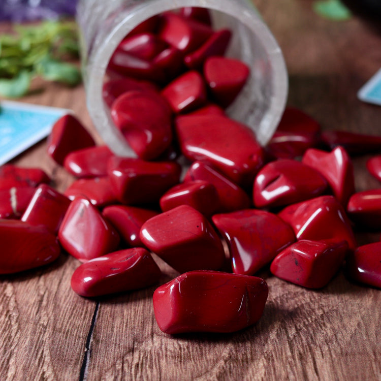 Red Jasper Tumble Pocket Crystal