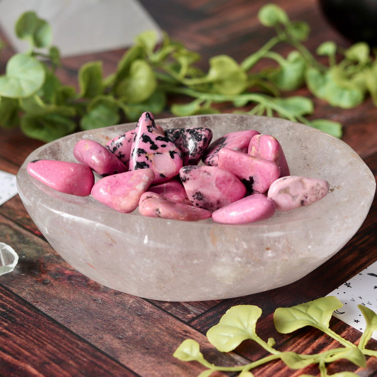 Rhodonite Tumbled Crystal Pocket Stone