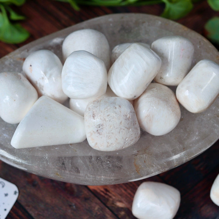 Scolecite Tumbled Pocket Crystal