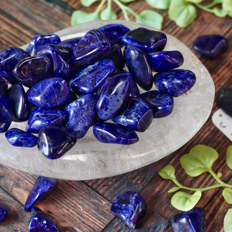 Sodalite Tumbled Pocket Crystal