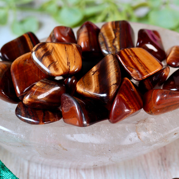 Tigers Eye Tumbled Pocket Crystal