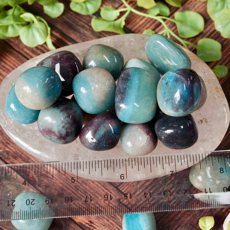 Rare Trolleite Tumbled Pocket Stones - Quantum Leap in Spiritual Growth, Healing Energy, Manifestation Crystal for Peace & Clarity