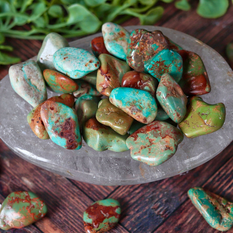 Turquoise Tumbled Pocket Crystal