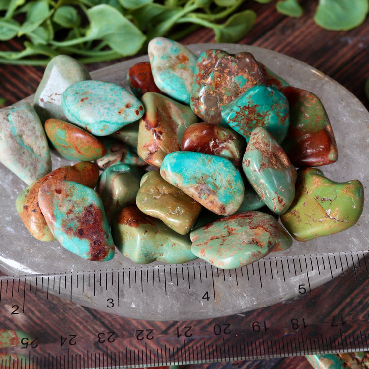 Turquoise Tumbled Pocket Crystal