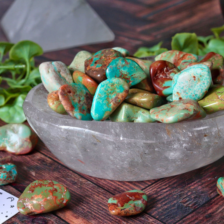 Turquoise Tumbled Pocket Crystal
